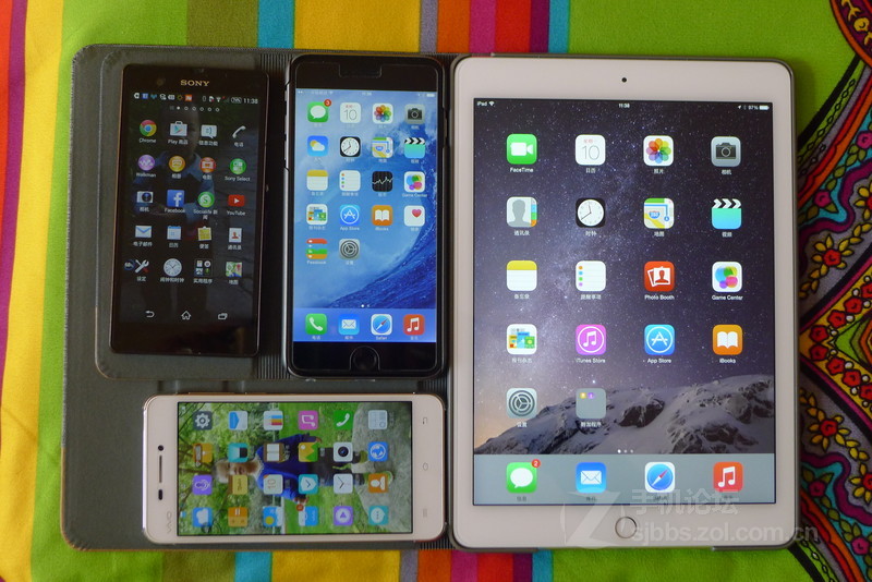 苹果6p和全家福